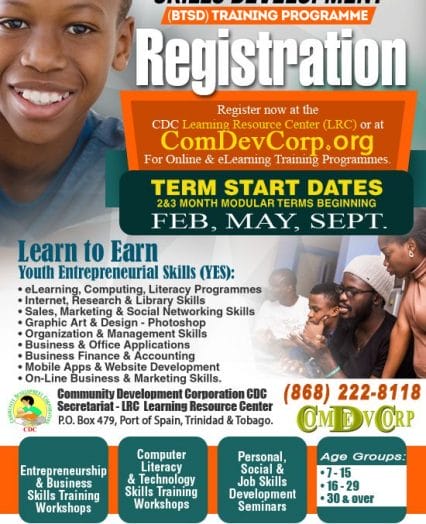 CDC BTSD Youth Entrepreneurship Skills (YES) Training Programme
