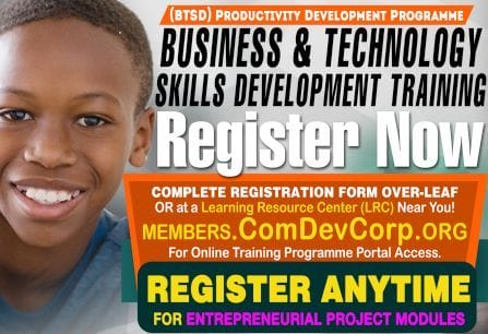 ComDevCorp BTSD & YES Training Programmes