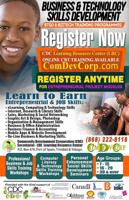 CDC BTSD Business & Technology Skills Training Programmes